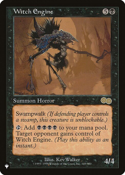 Witch Engine - The List Reprints