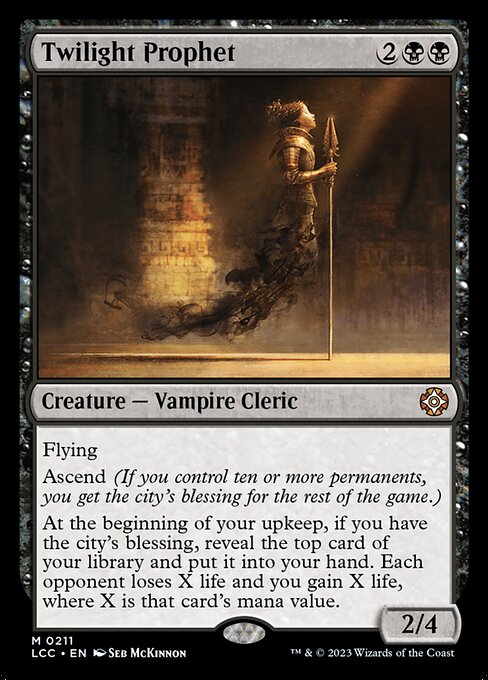 Twilight Prophet - Commander: The Lost Caverns of Ixalan