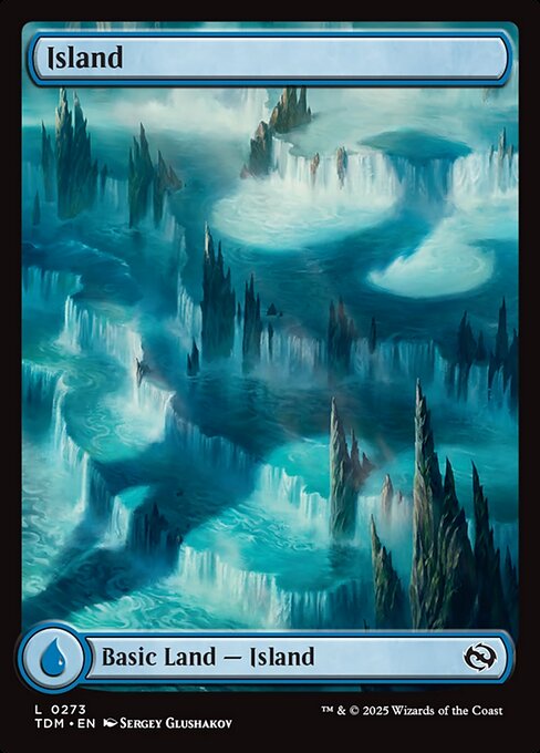 Island (0273) - Tarkir: Dragonstorm