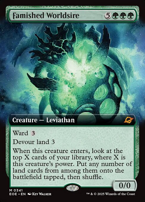 Famished Worldsire (Extended Art) - Edge of Eternities