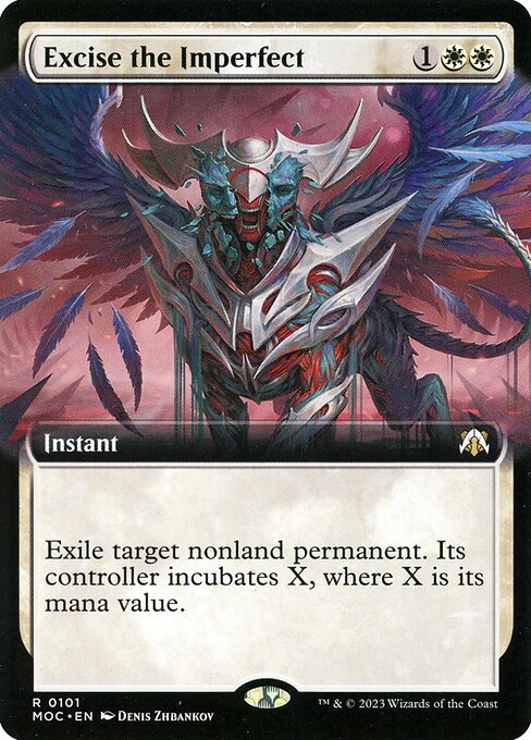 Excise the Imperfect (Extended Art) - Commander: March of the Machine