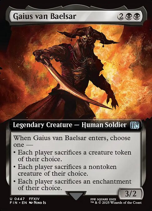 Gaius van Baelsar (Extended Art) - FINAL FANTASY