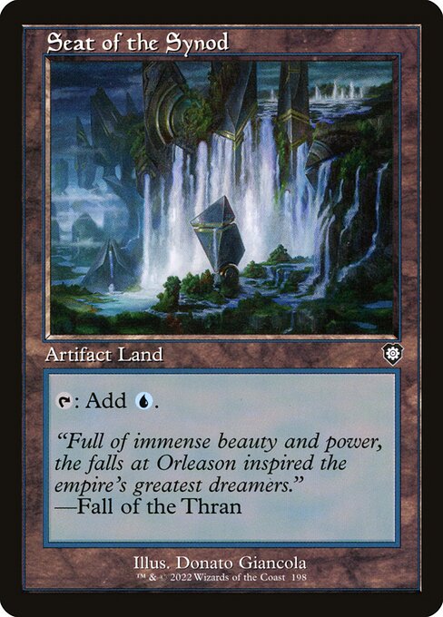 Seat of the Synod (Retro Frame) - Commander: The Brothers' War