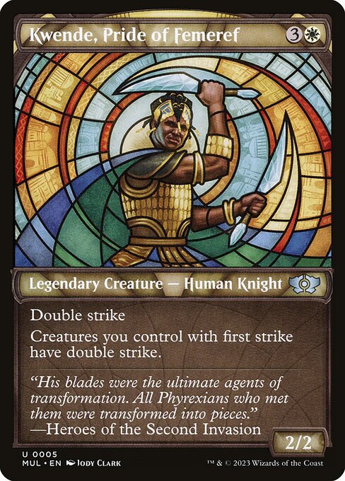 Kwende, Pride of Femeref - March of the Machine: Multiverse Legends