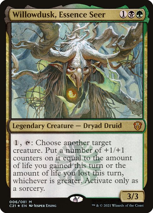 Willowdusk, Essence Seer (Foil) - Commander 2021