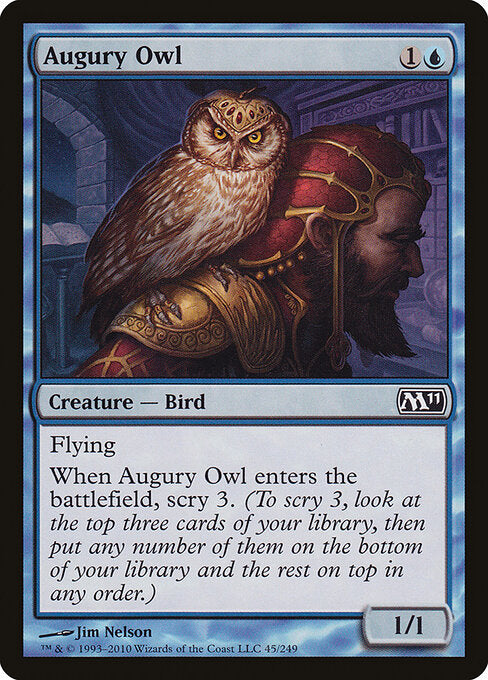 Augury Owl (Foil) - Magic 2011 (M11)
