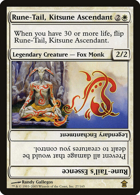 Rune-Tail, Kitsune Ascendant - Saviors of Kamigawa