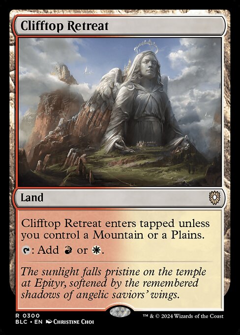 Clifftop Retreat - Commander: Bloomburrow