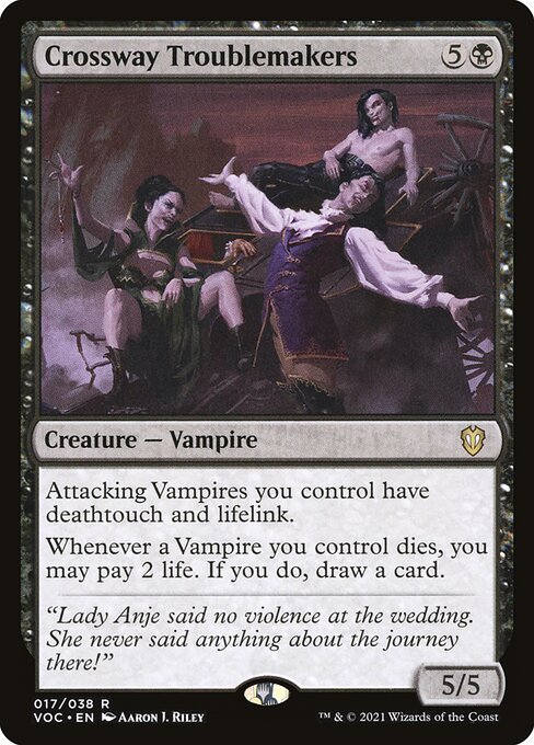 Crossway Troublemakers - Commander: Innistrad: Crimson Vow