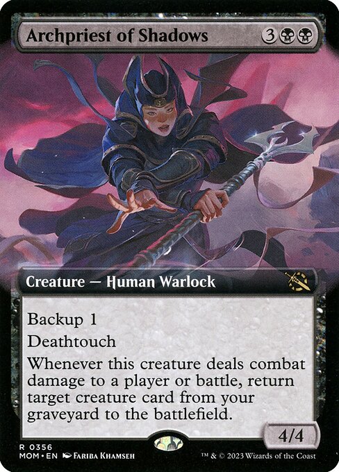 Archpriest of Shadows (Extended Art) (Foil) - March of the Machine
