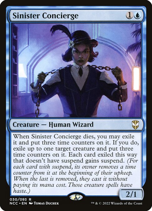 Sinister Concierge - Commander: Streets of New Capenna