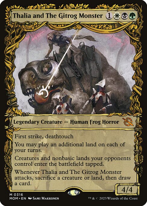 Thalia and The Gitrog Monster (Showcase) - March of the Machine