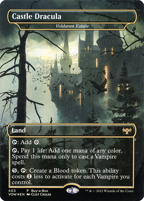 Castle Dracula - Voldaren Estate - Buy-A-Box Promos