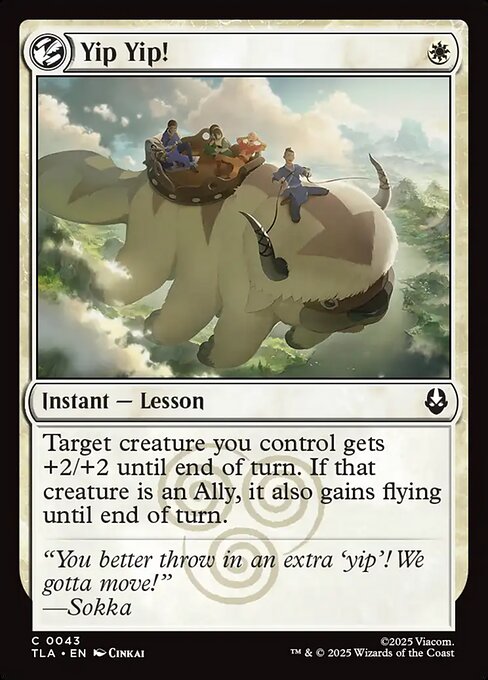 Yip Yip! (Foil) - Avatar: The Last Airbender