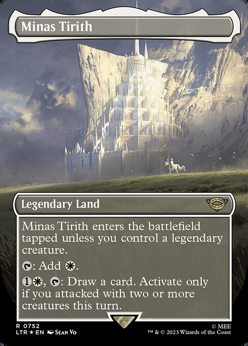 Minas Tirith (Foil) - Universes Beyond: The Lord of the Rings: Tales of Middle-earth