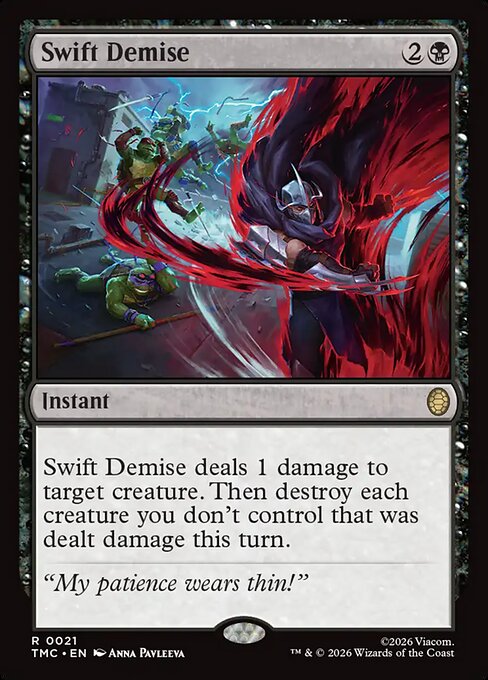 Swift Demise - Commander: Teenage Mutant Ninja Turtles
