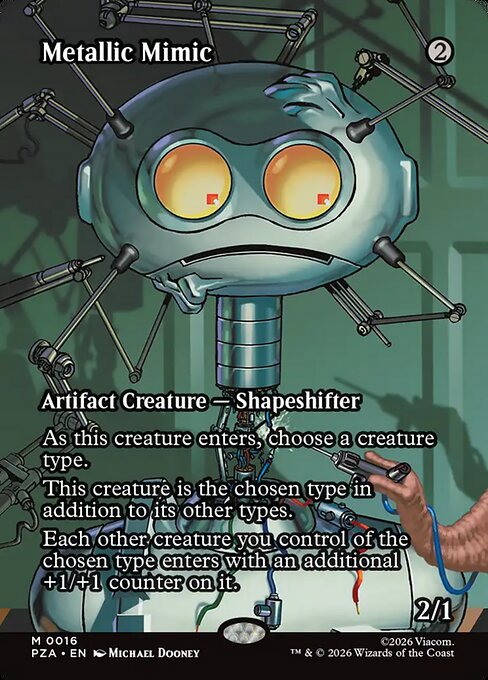 Metallic Mimic (Borderless) - Teenage Mutant Ninja Turtles Source Material