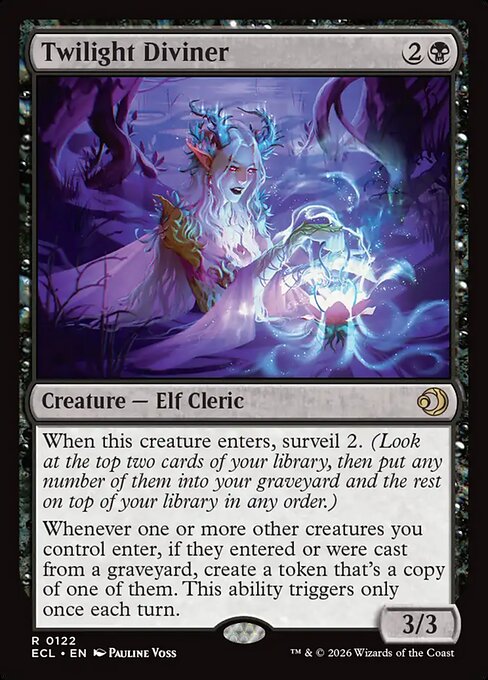 Twilight Diviner (Foil) - Lorwyn Eclipsed