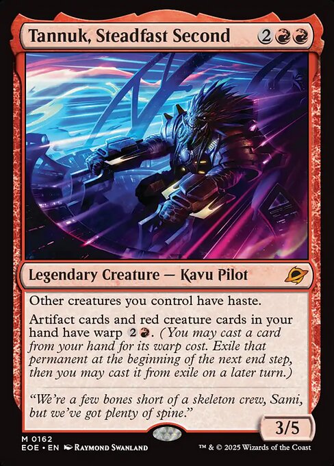 Tannuk, Steadfast Second (Foil) - Edge of Eternities