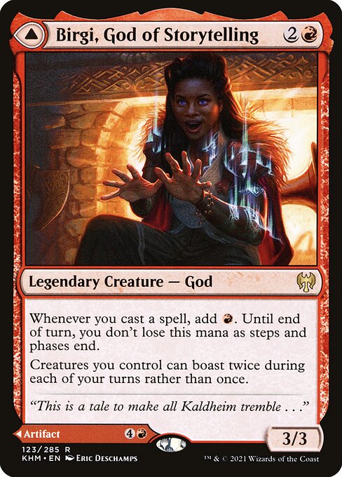 Birgi, God of Storytelling (Foil) - Kaldheim