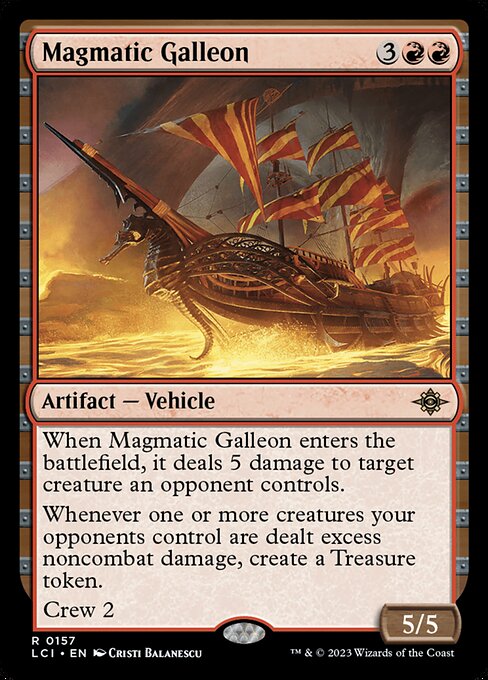 Magmatic Galleon - The Lost Caverns of Ixalan