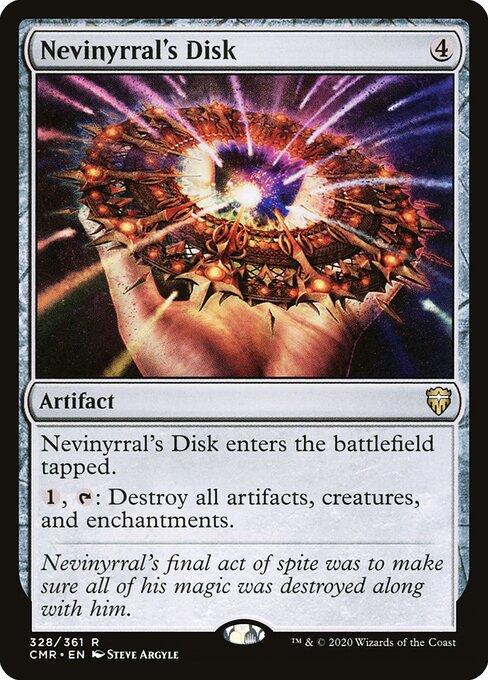 Nevinyrral's Disk (Foil) - Commander Legends