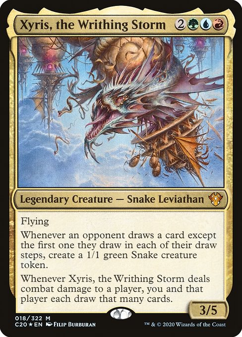 Xyris, the Writhing Storm (Foil) - Commander 2020