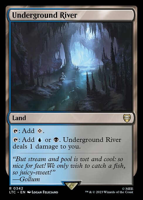 Underground River - Commander: The Lord of the Rings: Tales of Middle-earth