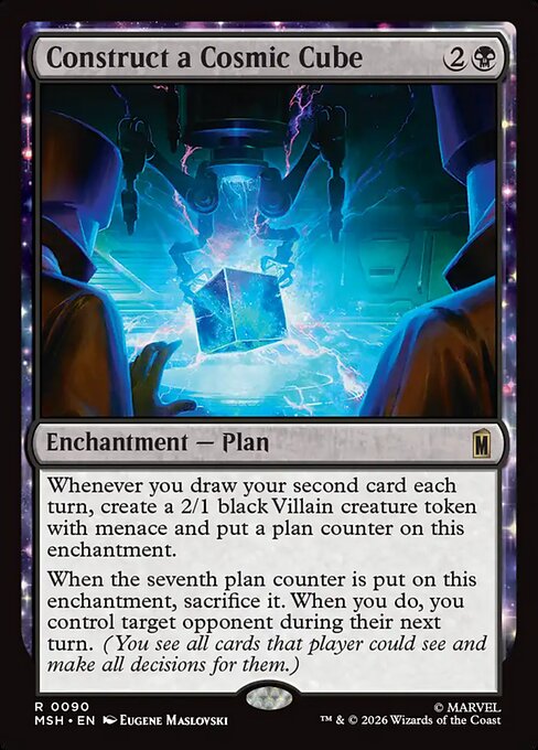 Construct a Cosmic Cube (Foil) - Marvel Super Heroes