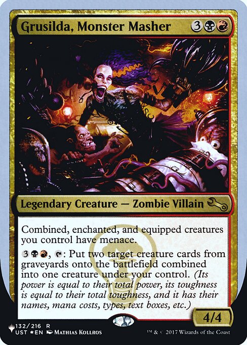 Grusilda, Monster Masher (Foil) - The List Reprints