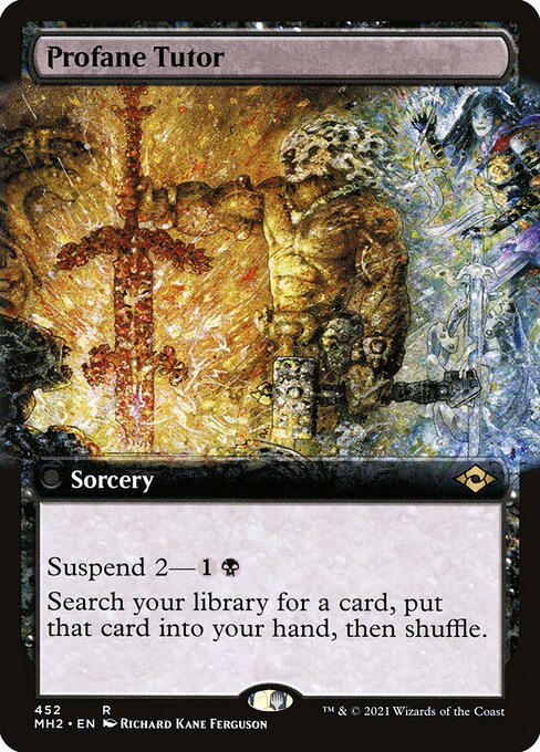Profane Tutor (Extended Art) - Modern Horizons 2