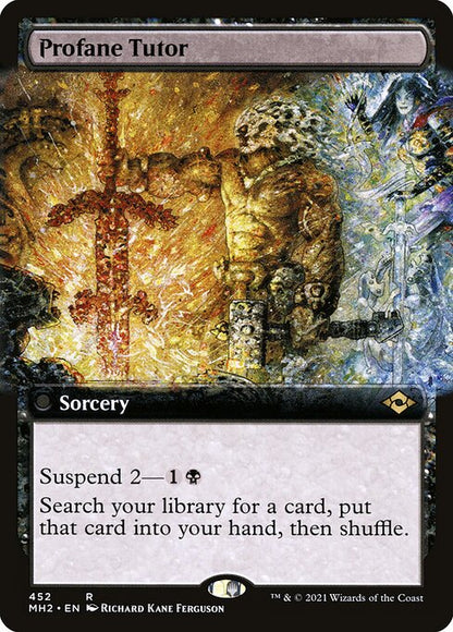Profane Tutor (Extended Art) - Modern Horizons 2