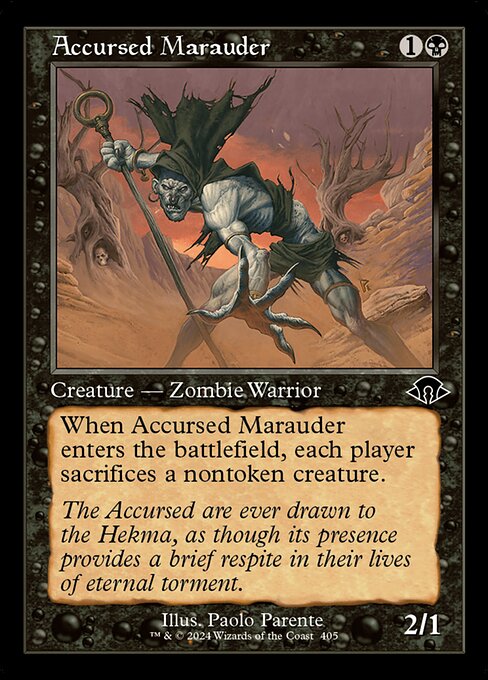 Accursed Marauder (Retro Frame) - Modern Horizons 3