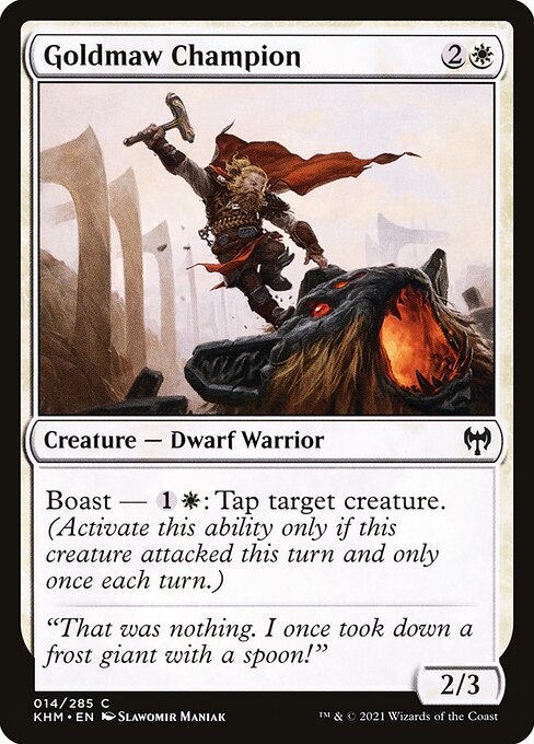 Goldmaw Champion (Foil) - Kaldheim