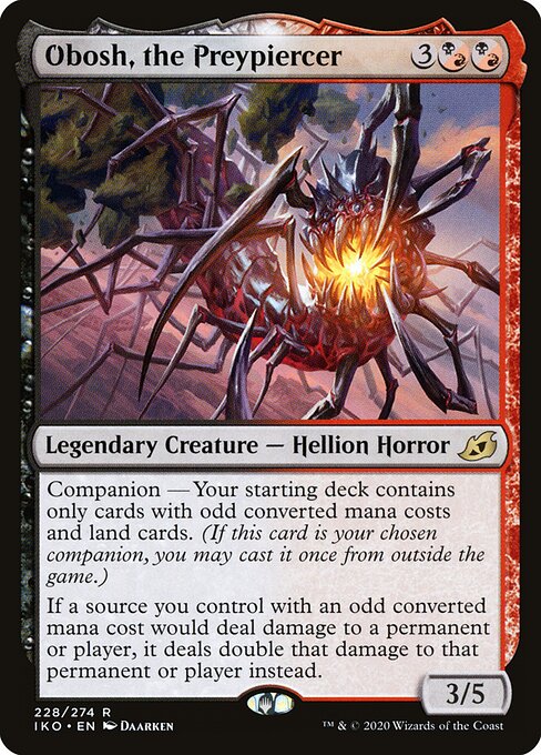 Obosh, the Preypiercer (Foil) - Ikoria: Lair of Behemoths