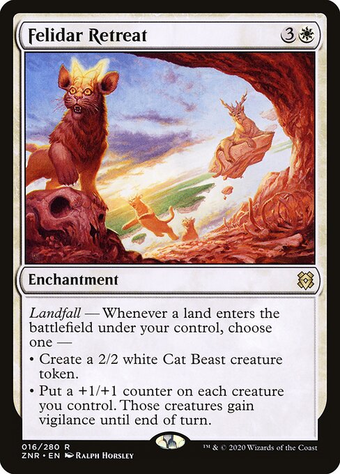 Felidar Retreat (Foil) - Zendikar Rising