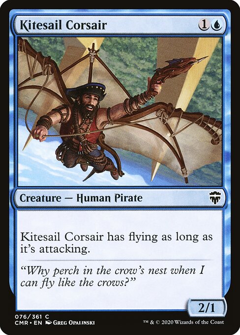 Kitesail Corsair (Foil) - Commander Legends