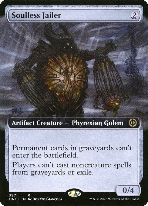 Soulless Jailer (Extended Art) (Foil) - Phyrexia: All Will Be One