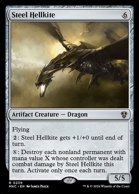 Steel Hellkite - Commander: Murders at Karlov Manor