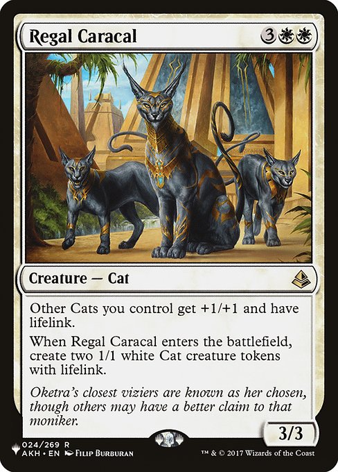 Regal Caracal - The List Reprints