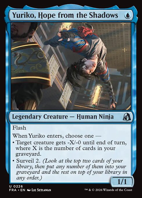 Yuriko, Hope from the Shadows (Foil) - Reality Fracture