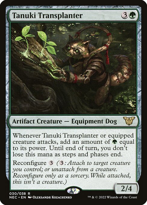 Tanuki Transplanter - Commander: Kamigawa: Neon Dynasty