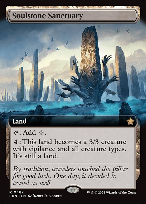 Soulstone Sanctuary (Extended Art) (Foil) - Foundations
