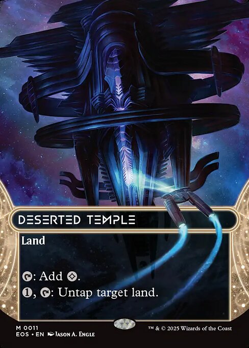 Deserted Temple (0011) (Borderless) - Edge of Eternities: Stellar Sights