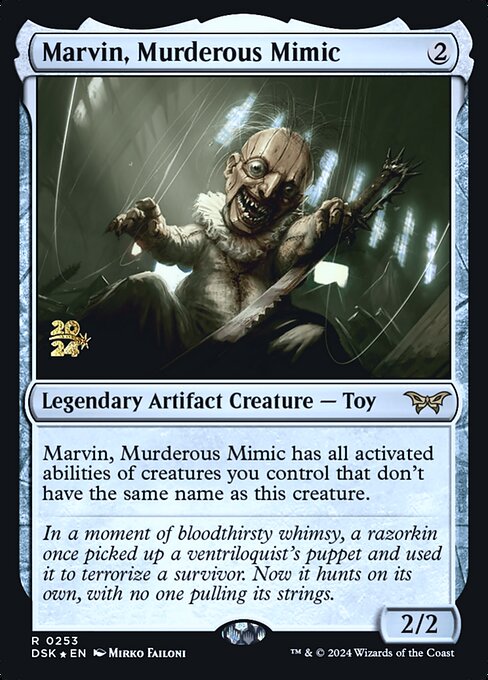 Marvin, Murderous Mimic - Prerelease Cards