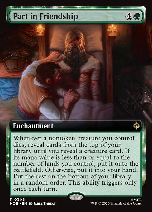 Part in Friendship (Extended Art) (Foil) - The Hobbit