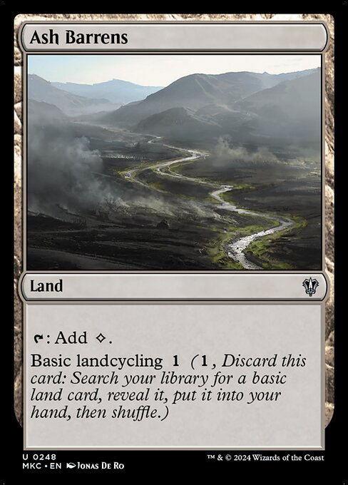 Ash Barrens - Commander: Murders at Karlov Manor