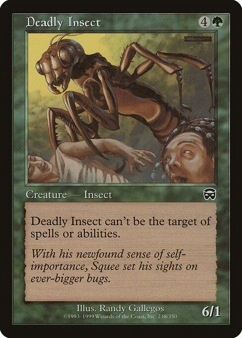 Deadly Insect (Foil) - Mercadian Masques