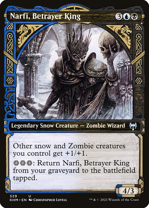 Narfi, Betrayer King (Showcase) - Kaldheim