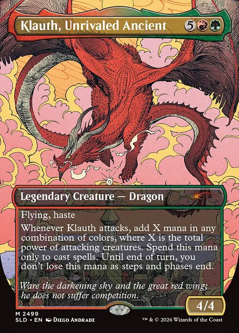 Klauth, Unrivaled Ancient (Foil) - Secret Lair Drop Series